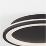 Kruhová - NV 9212918 Stropní svítidlo OGGY černý hliník a akryl LED 30W 230V 3000K IP20 - NOVA LUCE - foto 3