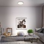 Kruhová - BRILO 3704014 CCT LED přisazené svítidlo pr. 38 cm, 22 W, 2900 lm, stříbrná (starý kód: BRILO 3704-014) - BRILO - foto 3