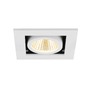 Hranatá - LA 1007552 KADUX stropní zápustné svítidlo, 3000 K, 38°, IP 20, čtvercové, bílá - BIG WHITE (SLV) - foto 3