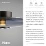 Kruhová - PN 6083-15 LED nástěnné a stropní svítidlo PURE Vitrum 2700K platina / kouřová - PAUL NEUHAUS - foto 3