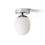 Koupelnová - RED R13689 MERINGUE 11 stropní opálové sklo/chrom 230V LED G9 9W IP44 - RED - DESIGN RENDL - foto 3
