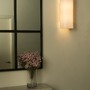 Dekorativní - FARO 66405 COTTON RCT nástěnná lampa, béžová, vertikální 2L - FARO - foto 3