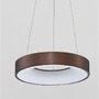 Kruhová - NV 9453433 Závěsné svítidlo RANDO THIN broušený kávově hnědý hliník a akryl LED 30W 230V 3000K IP20 stmívatelné - NOVA LUCE - foto 3