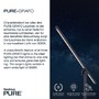 Stojací lampy - PN 407-18 PURE Grafo LED stojací svítidlo lampička na čtení nastavitelné stmívatelné 3000K černá perleť - PAUL NEUHAUS - foto 3