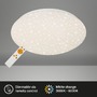 Kruhová - BRILO 3373016 LED stropní svítidlo hvězdné nebe, pr. 28 cm, 15 W, bílé (starý kód: BRILO 3373-016) - BRILO - foto 3