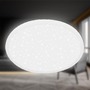 Kruhová - BRILO 7654016 Slim svítidlo LED panel pr.37,5 cm - 22W, 3000lm, hvězdné nebe, neutrální bílá, bílé - BRILO - foto 3