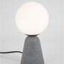 Stolní lampy dekorační - NV 9577010 Stolní lampa ZERO šedý beton a opálové sklo G9 1x5W 230V IP20 bez žárovky - NOVA LUCE - foto 3