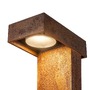 Sloupková - LA 1006346 RUSTY® PATHLIGHT 40 LED venkovní stojací svítidlo, rezavě zbarvené, IP55, 3000K - BIG WHITE (SLV) - foto 3