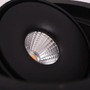 Kruhová - AZZ AZ3470 LED Zápustné bodové svítidlo Azzardo Boston 1 Round black AZ3470 10W 810lm 3000K IP20 12cm kulaté černé stmívatelné - AZZARDO - foto 3