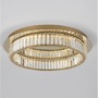 Kruhová - NV 9333080 Stropní svítidlo AURELIA zlatý kov a křišťál LED 19W 230V 3500K IP20 stmívatelné - NOVA LUCE - foto 3