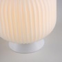 Stolní lampy dekorační - LD 13573-16 Kolekce Schöner Wohnen stolní lampa NAMI, bílá, E27, vhodné pro LED žárovky - JUST LIGHT - foto 3