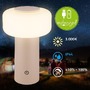 Stolní lampy dekorační - BRILO 7580011 BRILONER Juna stolní lampa - 1,8W, 210lm, nabíjecí, LED, stmívatelné, dotykový vypínač, teplá bílá, béžová 7580011 - foto 3