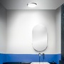 Kruhová - FAN LED-DOMO-R24 Koupelnové stropní svítidlo DOMO chrom, 24 W, 2700 lm, 4000 K, IP44, 24 x 2,4 cm - FANEUROPE - foto 3