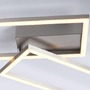 Hranatá - LD 14023-55 IVEN LED stropní svítidlo, barva ocel, stmívatelné, otočné, teplá bílá krokově stmívatelné 3000K - LEUCHTEN DIREKT / JUST LIGHT - foto 3