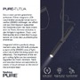 Stojací lampy - PN 405-18 Stojací lampa PURE-TUTUA LED 6W 3000K Ra90 660lm černá stmívatelná - PAUL NEUHAUS - foto 3