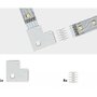 Příslušenství pro LED pásky - P 70616 MaxLED rohová spojka 90° bílá 4ks v balení vč. 8 zásuvných spojek - PAULMANN - foto 3