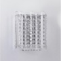 Dekorativní - NV 9046500 Nástěnné svítidlo ELEMENT chromovaný hliník sklo a K9 křišťál G9 1x5W 230V IP20 bez žárovky - NOVA LUCE - foto 3