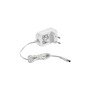 Stabilizované napětí - FAN STRIP-ADAT-12W Adaptér konst. napětí 12 W 12 V OUTPUT 12 V 1 A INPUT 110-240 V 0,5 A 3,8x6,7x4,2 cm, kabel 150 cm - FANEUROPE - foto 3