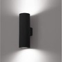 Nástěnná - NV 9010009 Venkovní nástěnné svítidlo ALP černý hliník a sklo LED Chip Cree 10W 220-240V 3000K 7st. IP65 - NOVA LUCE - foto 3