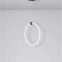 Kruhová - NV 9892164 Závěsné svítidlo GIRDINO černý hliník a akryl LED 21W 230V 3000K IP20 - NOVA LUCE - foto 3