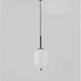 Koule - NV 9624076 Závěsné svítidlo LATO černý kov a opálové sklo E14 1x5W 230V IP20 bez žárovky - NOVA LUCE - foto 3