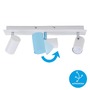 Bodová - BRILO 2857036 Bodové svítidlo 45 cm 3xGU10 40W bílé (starý kód: BRILO 2857-036) - BRILO - foto 3