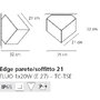 Dekorativní - AR 1292010A Stropní / nástěnné svítidlo Edge 21 1x20W termoplast IP65 - ARTEMIDE - foto 3