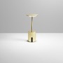 Na stůl - FAN LED-LIBERTY-ORO Nabíjecí venkovní svítidlo LIBERTY LED TOUCH DIMM zlatá 3000K IP44 baterie 4000 mAh bezdrátové + USB nabíjení - FANEUROPE - foto 3