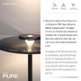 Stojací lampy - PN 481-15 LED stojací svítidlo PURE Vitrum 2700K platina / kouřová - PAUL NEUHAUS - foto 3