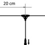 Příslušenství - DLED EFX01T DecoLED T rozbočovač, 2 výstupy, bílý, IP67 EFX01T - foto 3