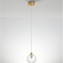 Koule - NV 9006041 Závěsné svítidlo COEN mosazný zlatý kov čiré sklo G9 1x5W 230V IP20 bez žárovky - NOVA LUCE - foto 3