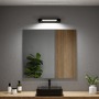 K zrcadlu - P 71204 Selection Bathroom LED nástěnné svítidlo Lucille IP44 2700K 230V 11W stmívatelné černá - PAULMANN - foto 3
