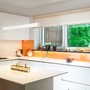 Podélná - RED R12895 // SAMBA závěsná  opálové sklo/chrom 230V LED 14W  3000K - RED - DESIGN RENDL - foto 3