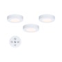 Přisazená - P 92127 LED podskříňkové svítidlo Batuno 3x2,1W 70mm 230/24V bílá - PAULMANN - foto 3