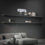 Přisazená - BRI 2275024 LED noční lampička 18,6 cm 2x0,17W 17lm stříbrná (starý kód: BRI 2275-024) - BRILONER - foto 3