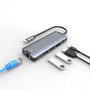 Mobilní a počítačové příslušenství Optonica - 5 v 1 HUB typu C - foto 3