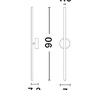 Nepřímé osvětlení - NV 9081101 Nástěnné svítidlo ADEN LED 15W 3000K hliník černá - NOVA LUCE - foto 3