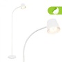 Stojací lampy - BRILO 1502016 Cielo LED stojanová bezdrátová lampa, stmívatelná, dotykový vypínač, bílá - BRILO - foto 3