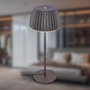 Stolní lampy dekorační - BRI 7625015 Loca stolní lampa - 8W, 800lm, LED, dotykový vypínač, stmívatelná, teplá bílá, antracit - BRILONER - foto 3