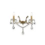Dekorativní - ILUX 035659 Nástěnné svítidlo Ideal Lux Florian AP2 oro 035659 zlaté - IDEALLUX - foto 3