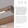 Podélná - PN 9114-97 LED nástěnné svítidlo PURE Puro dotykový stmívač otočné 3000K bronz - PAUL NEUHAUS - foto 3
