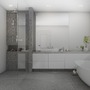 Kruhová - BRI 7036-036 LED vestavná svítidla, pr.9 cm, 3x LED, 4,9 W, 480 lm, bílé - BRILONER - foto 3