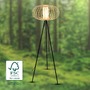 Stojací lampy - BRI 1759011 Stojací svítidlo, 153 cm, 1x E27, max. 10W, barva dřeva - BRILONER - foto 3