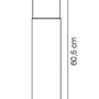 Sloupková - ILUX 004730 Venkovní svítidlo Ideal Lux Tronco PT1 small 004730 - IDEALLUX - foto 3