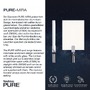 Stojací lampy - PN 356-95 PURE MIRA LED stolní lampa stmívatelná  2700-5000K hliník - PAUL NEUHAUS - foto 3