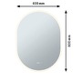 K zrcadlu - P 71087 LED zrcadlo s osvětlením Mirra IP44 CCT 230V 22W stmívatelné zrcadlo/bílá - PAULMANN - foto 3