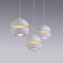 Vícečetná - LD 14991-16 Kolekce Schöner Wohnen LED závěsné svítidlo LINI, bílá, 3-ramenné, Comfort Lift, krokově stmívatelné, 3000K - JUST LIGHT - foto 3