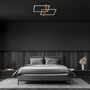 Hranatá - BRILO 3776015 LED stropní svítidlo, 50,5 cm, 33W, 3300lm černá - BRILONER - foto 3