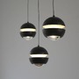 Vícečetná - LD 14991-18 Kolekce Schöner Wohnen LED závěsné svítidlo, černá, 3-ramenné, Comfort Lift, krokově stmívatelné, 3000K - JUST LIGHT - foto 3
