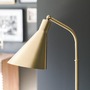 Stojací lampy - HVLG L1346-AGB-CE Stojací lampa STANTON ocel staromosaz E27 1x60W - HUDSON VALLEY - foto 3